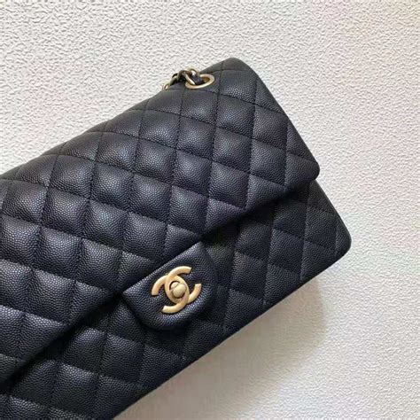 chanel black should bag|Chanel calfskin leather shoulder bags.